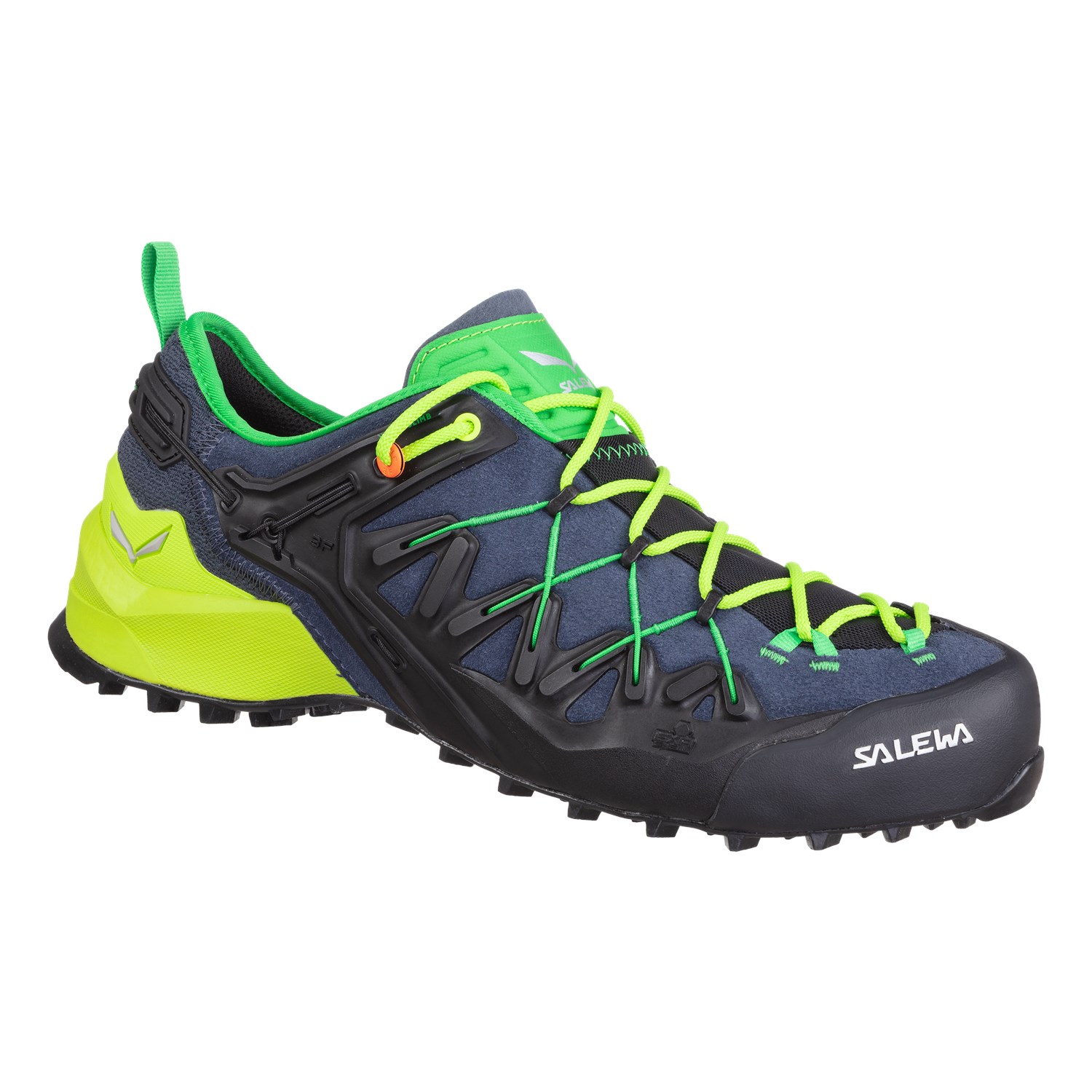 Zapatillas Aproximación Salewa Wildfire Edge Hombre Grises/Azules/Amarillos Mexico (VJ1056248)